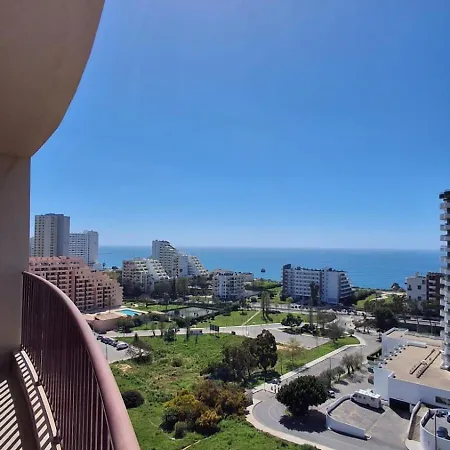 Da Rocha Beach, Amazing 180m Sea View شقة بورتيماو