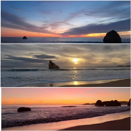 Da Rocha Beach, Amazing 180m Sea View شقة بورتيماو